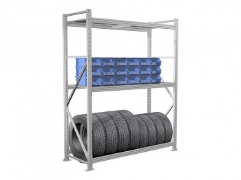 Стеллаж металлический MS PRO 250/150х60/5